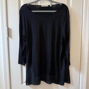 Cyrus | Black Long Sleeve | Women's Top | Size Large